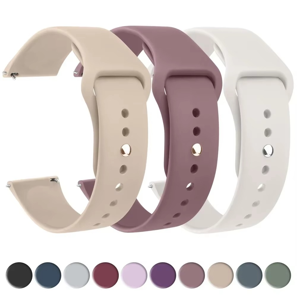 Titan Smartwatch Accessories - 18mm Silicone Strap for Huawei Watch