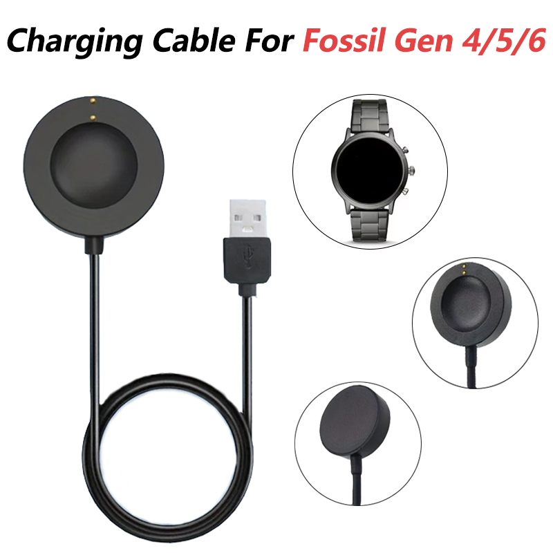 Fossil Smartwatch Accessories - 1M USB Charge Charger Dock For