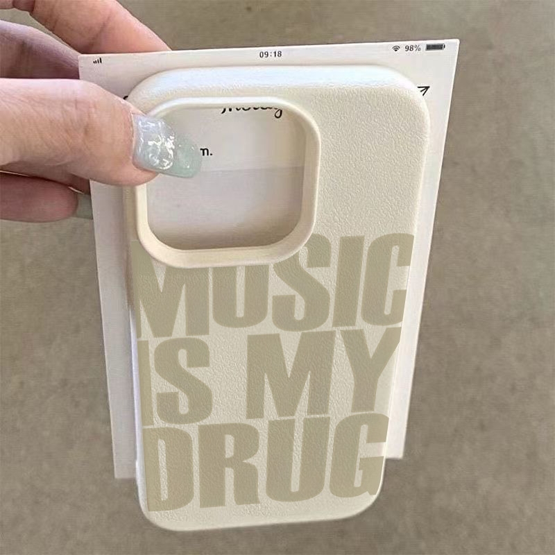 MUSIC IS MY DRUG Pattern Phone - đánh giá và giá Samsung Galaxy S24