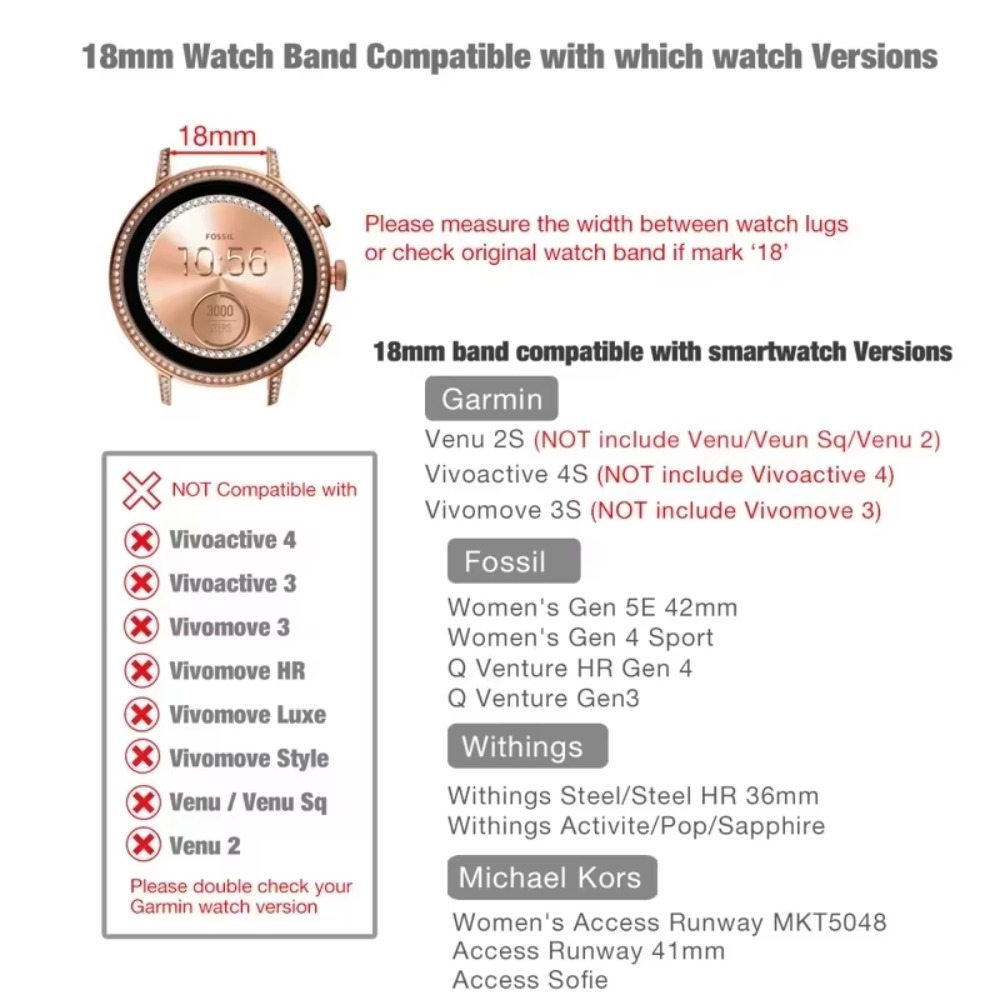 18mm Silicone Strap for Huawei - đánh giá và giá Titan Smartwatch Accessories