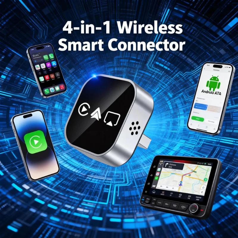 4-in-1 Smart CarPlay Adapter 2 - đánh giá và giá Smart Accessories