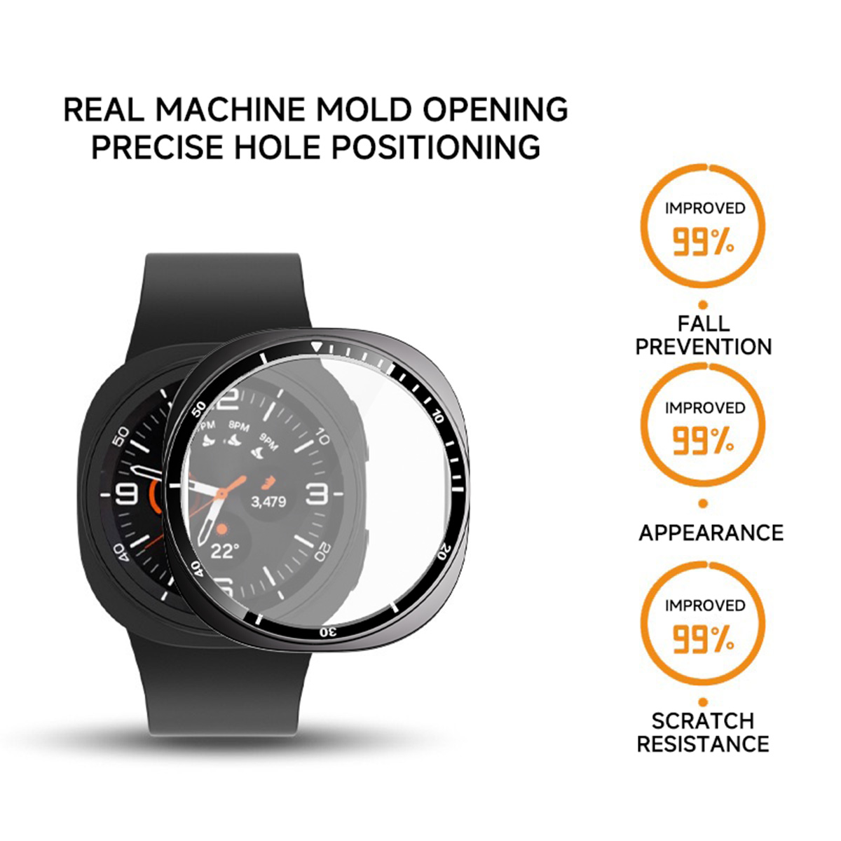 Tempered Glass+PC Cover for Sa - đánh giá và giá Samsung Smartwatch Accessories