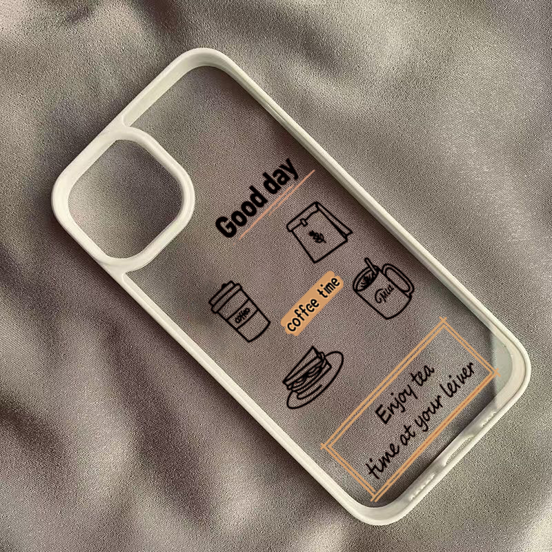 Warm Coffee Pattern Phone Case - đánh giá và giá Samsung Galaxy S24