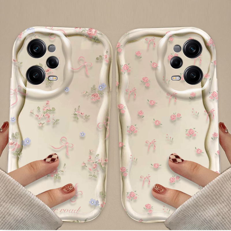 Simple Flower Rose Silicone Ca - đánh giá và giá Xiaomi Redmi Note 13