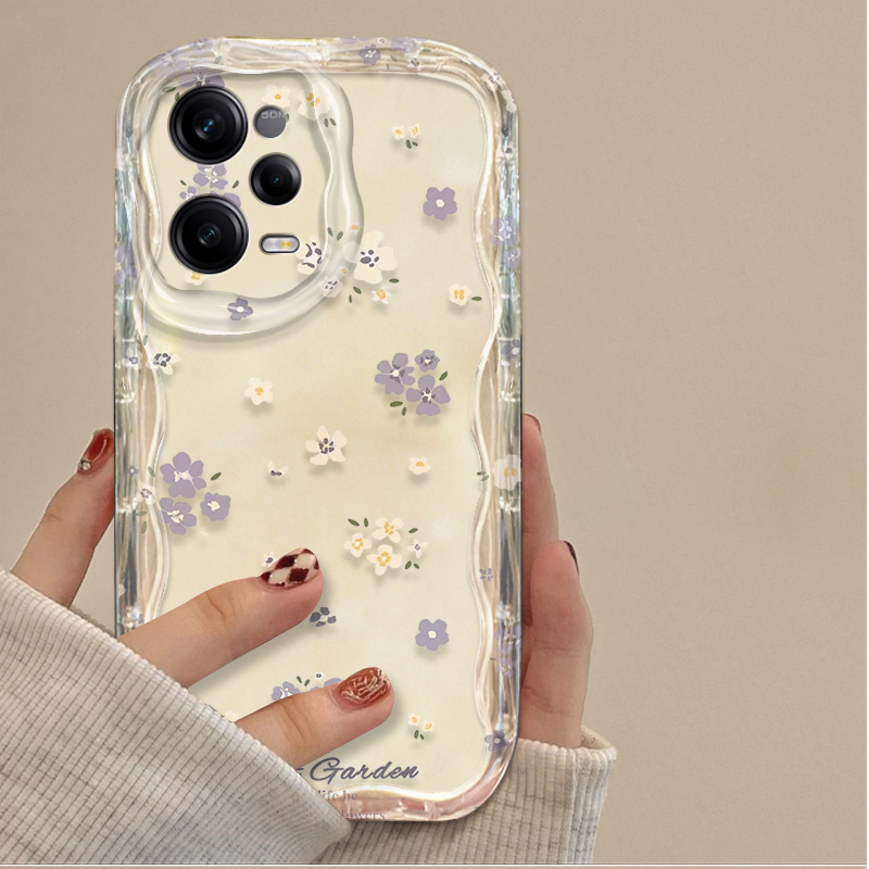 Simple Flower Rose Silicone Ca - đánh giá và giá Xiaomi Redmi Note 13