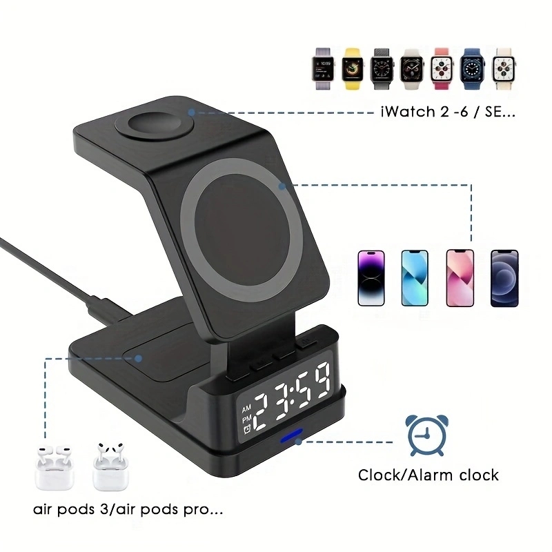 4 In 1 Magnetic Wireless Charg - đánh giá và giá Smartwatch X12